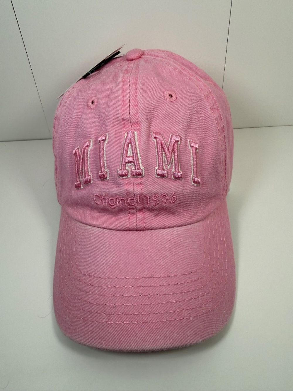 Robin Ruth Miami Baseball Cap, Adjustable OSFM - Pink - Picture 2 of 7